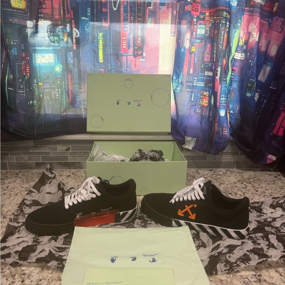 Off-White C/O Virgil Abloh VULCANIZED COA & box
